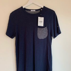 Eden Park Stripe Pocket Tee